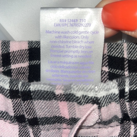 Secret Treasures pajama/lounge pants plaid drawstring Sz 3X - Picture 6 of 9